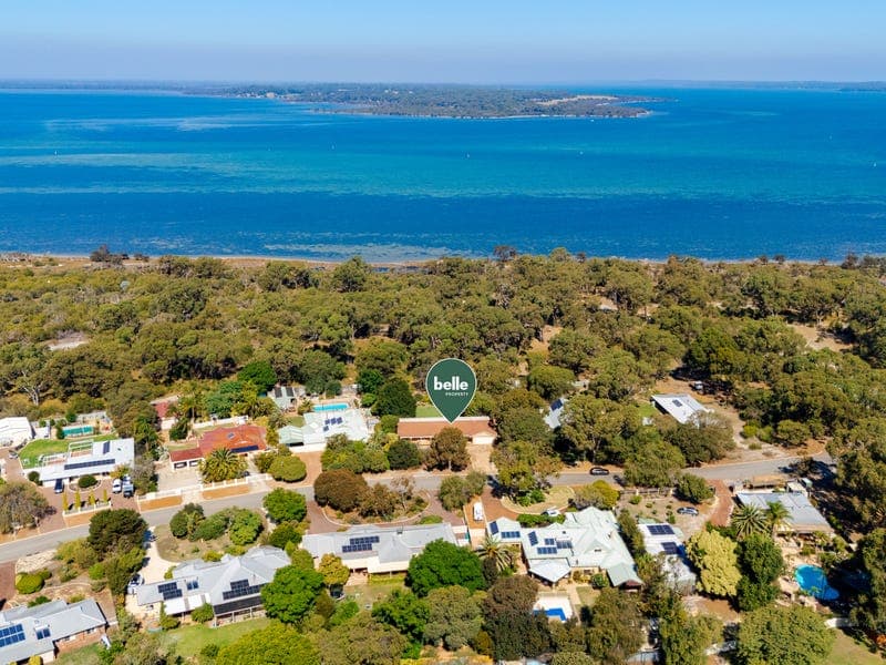 43 Branchfield Way, Falcon WA 6210, photographed for its listing